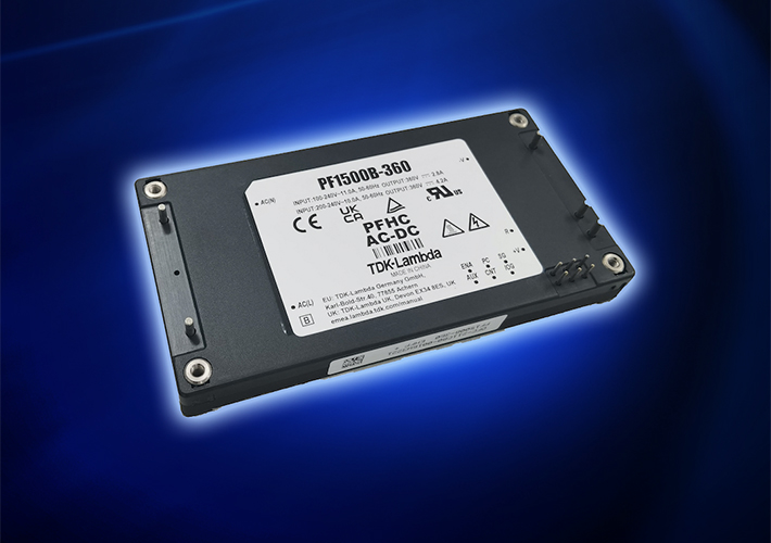 foto noticia Módulo de alimentación AC-DC de 1.512 W en formato full brick.